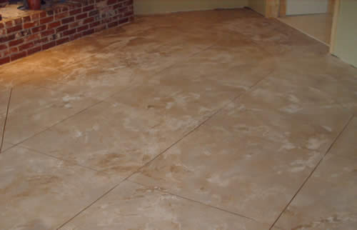 concrete flooring overlay