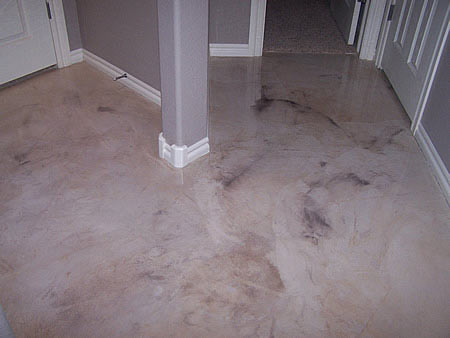 concrete flooring