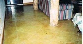 acid stained concrete Plano, TX