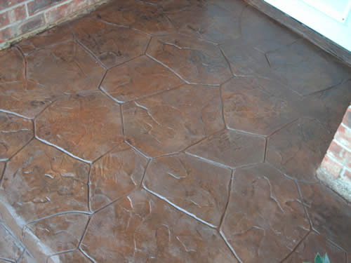 stained concrete flooring