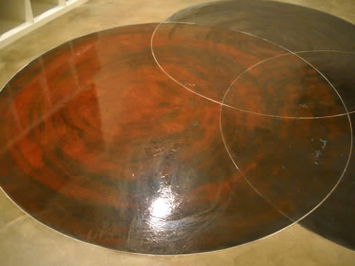 Concrete Flooring Dyes and Stains